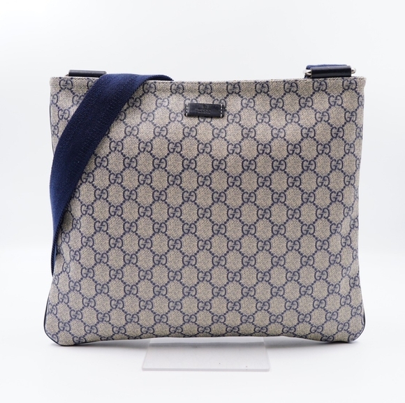 Gucci Beige and Blue Women's Bag - Picture 1 of 1